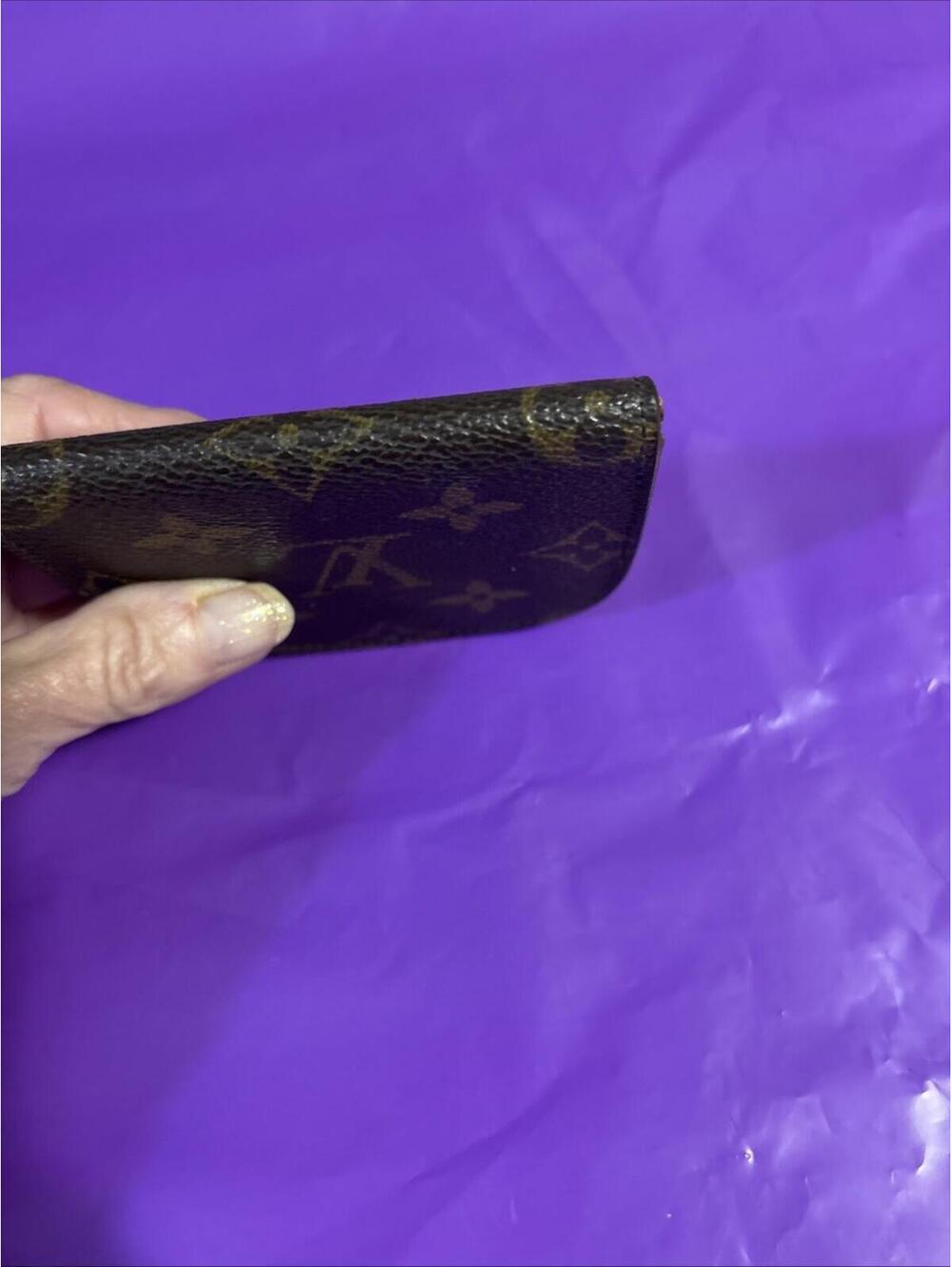 Auth Louis Vuitton Monogram Porte Monnaie Gousset Coin Purse Wallet M61970 PVC - Picture 16 of 16